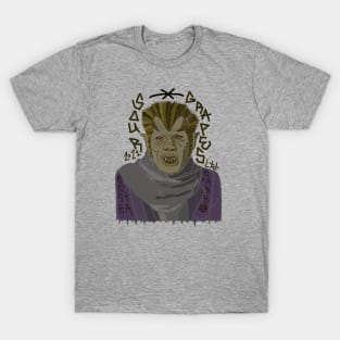 "Wolf Man Stare Logo" T-Shirt